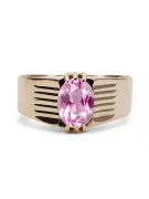 Original Vintage 14K Rose Gold Amethyst Ring Vintage style vrc007r